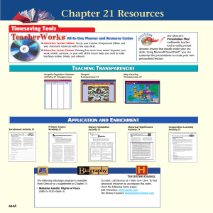 Chapter 21 - Houston ISD