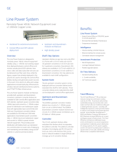 Line Power System - Rackmount Solutions