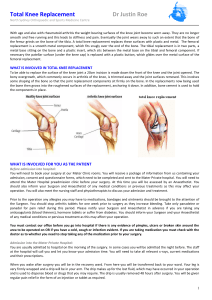 Total Knee Replacement