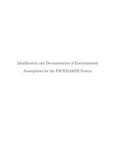 Identification and Documentation of Environmental