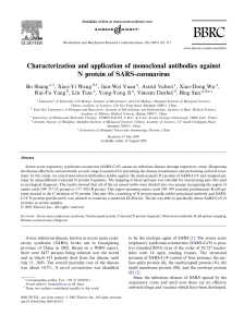 Characterization and application of monoclonal antibodies against