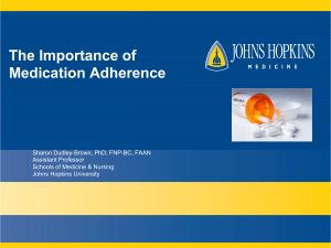 The Importance of Medication Adherence