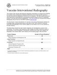 Vascular-Interventional Radiography