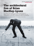 The architectural Zen of Brian MacKay-Lyons