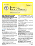 News Tennessee Board of Pharmacy