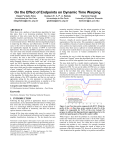 On the Effect of Endpoints on Dynamic Time Warping