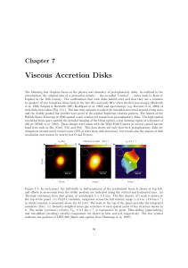 Viscous Accretion Disks