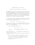 MATH 1200 Section B — Prof. Madras Problem for Tutorial and