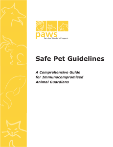 Safe Pet Guidelines