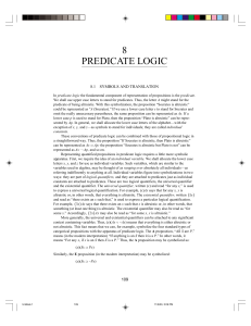 8 predicate logic