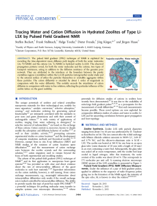 Tracing Water and Cation Diffusion in Hydrated Zeolites of Type Li