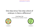 One-step versus Two-step culture of embryos: Is there a difference?