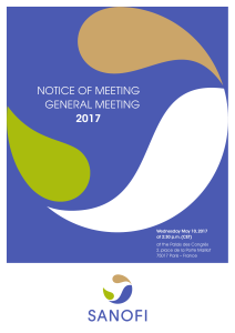 Notice of meeting