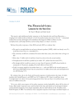 The Financial Crisis - Center on Budget and Policy Priorities