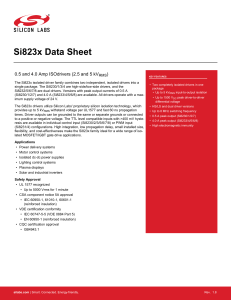 Si823x Data Sheet
