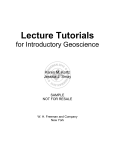 Sample Lecture Tutorials