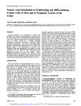 Nucleic Acid Metabolism in Proliferating and