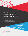 2017 national opinion poll - Asia Pacific Foundation of Canada