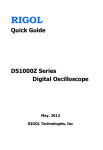 Quick Guide DS1000Z Series Digital Oscilloscope