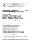 Epidemiological characteristics, management and early outcomes of