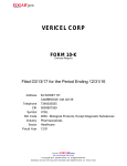 vericel corp form 10-k - Investor Relations