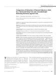 Comparison of Detection of Normal Puberty in Girls by a Hormonal