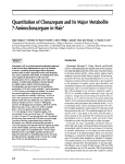 Quantitation of Clonazepam and Its Major Metabolite 7