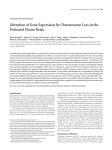 Alteration of Gene Expression by Chromosome Loss in the Postnatal