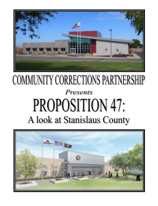 Proposition 47 - Stanislaus County