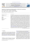 Sensitivity of maximum sprinting speed to