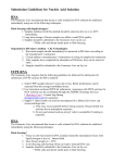 Submission Guidelines for Nucleic Acid Isolation