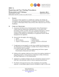 4002 A Reporting and Fact Finding Procedures: Harassment and