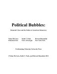 Political Bubbles: