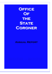 Office Of the State Coroner - Coroner`s Court of Western Australia