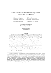 Economic Policy Uncertainty Spillovers in Booms and Busts!