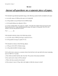 Answer all questions on a separate piece of paper.