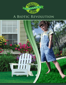 A Biotic Revolution - Perfect Blend Biotic Fertilizers