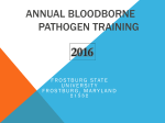 Bloodborne Pathogens Training Presentation