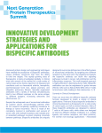 innovative development strategies and applications for bispecific