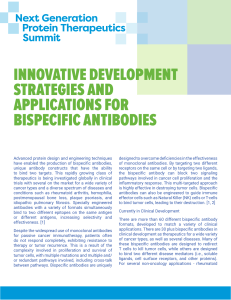 innovative development strategies and applications for bispecific