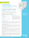 Levetiracetam in Sodium Chloride Injection