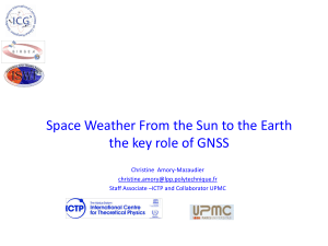 Origin on the Space Weather on the Sun