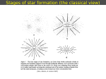 Stages of star formation (the classical view)