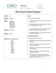 Plant Power School Program