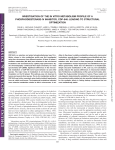 INVESTIGATION OF THE IN VITRO METABOLISM PROFILE OF A