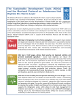 Montreal Protocol and Sustainable Development Goals