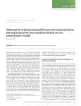 Pathways for making unisexual flowers and unisexual