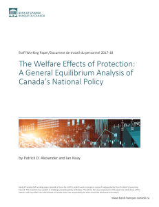 The Welfare Effects of Protection: A General