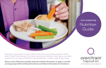 Orenitram Nutrition Guide