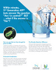 Within minutes, 2nd Generation ATP® tests answer the question